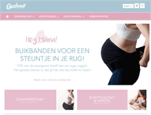 Tablet Screenshot of carriwell.nl